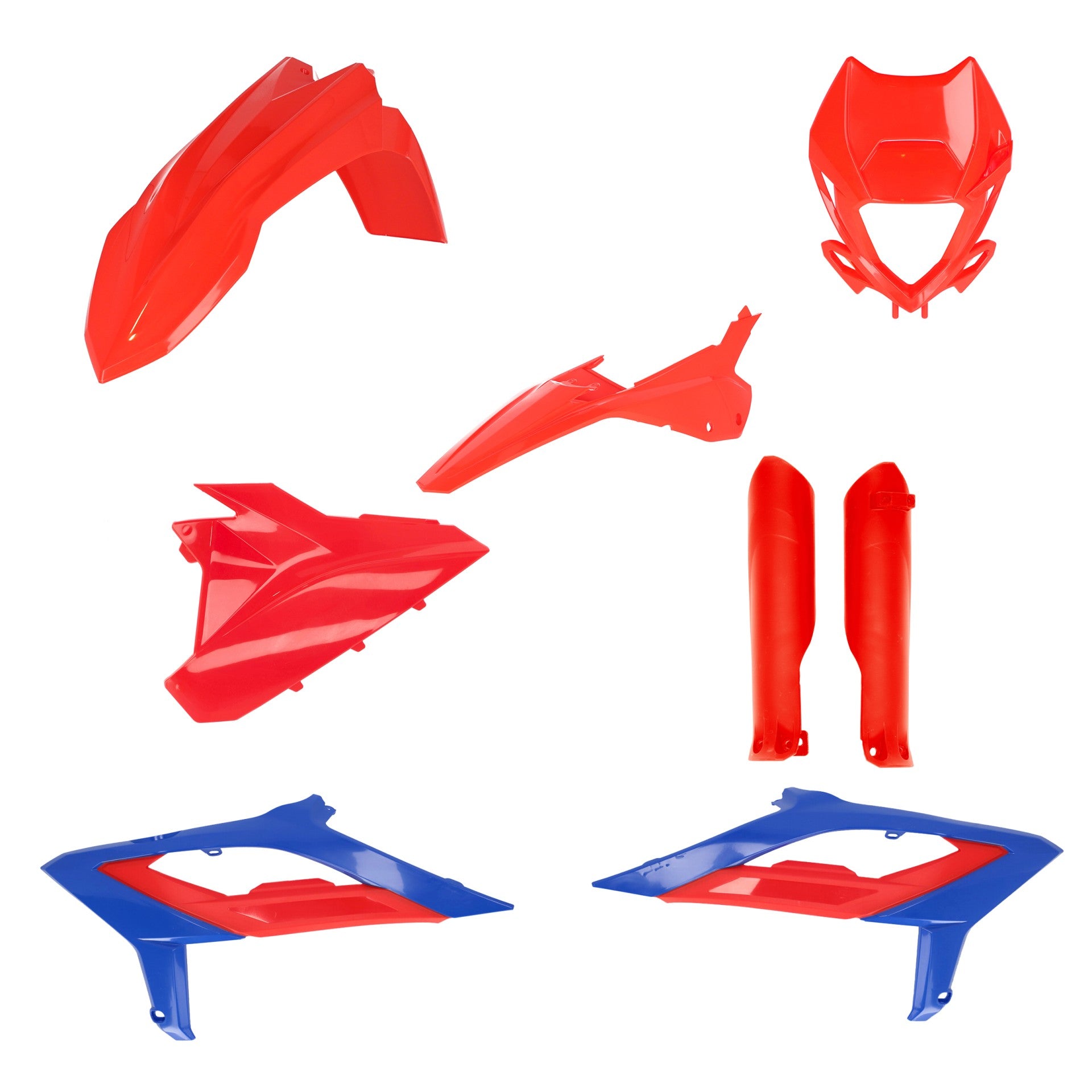 Acerbis Plastik Full Kit passend für Beta blau-rot / 6tlg.