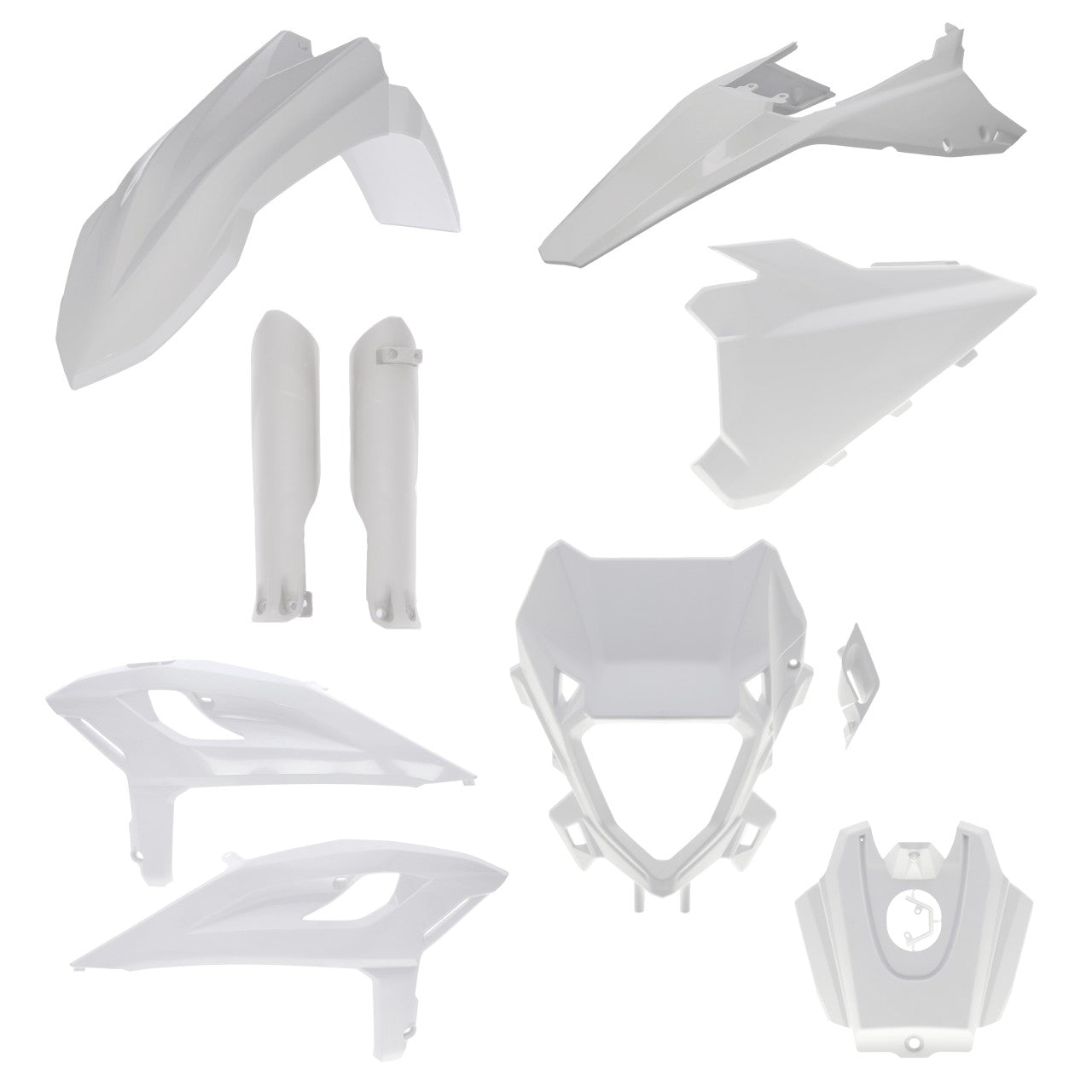 Acerbis Plastik Full Kit passend für Beta weiß / 7tlg.