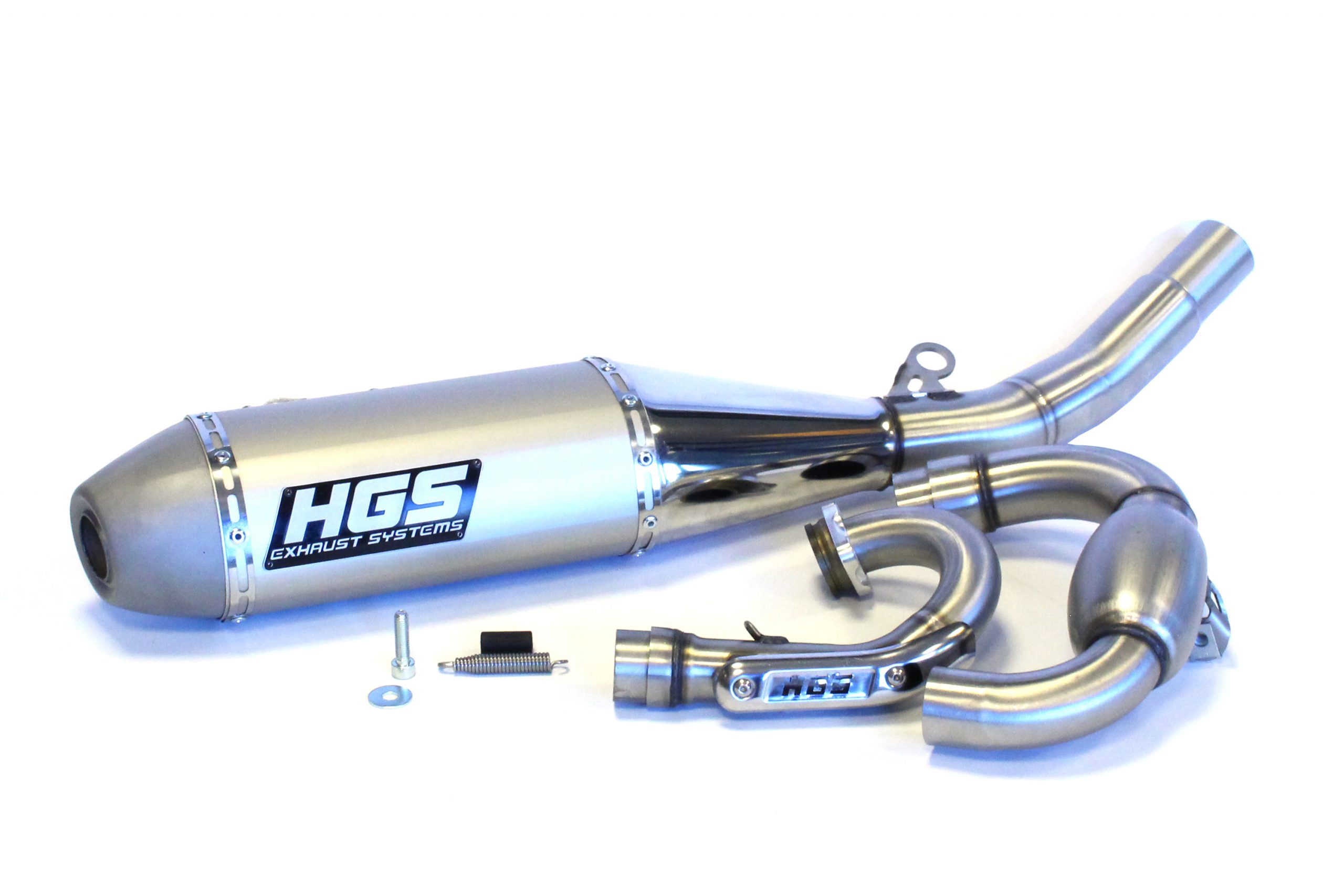HGS Komplettauspuffanlage Yamaha YZF250 ’19-’24 / Fantic XXF250 ’21-24′