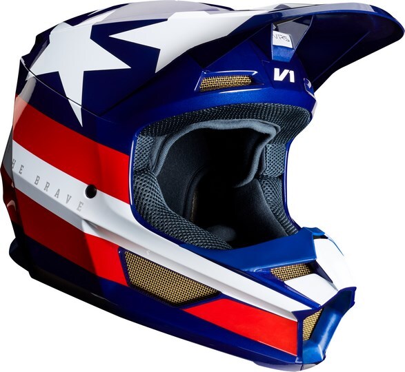 Helmet FOX V1 SE MXON US Gr. L