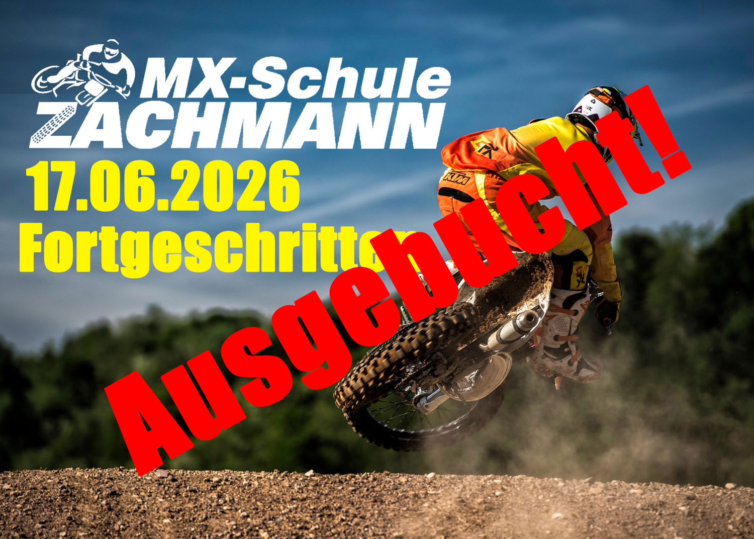 Nr. 5 | Motocross Kurs 17. Juni 2026 | Fortgeschritten